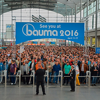 Presentes en Bauma 2016