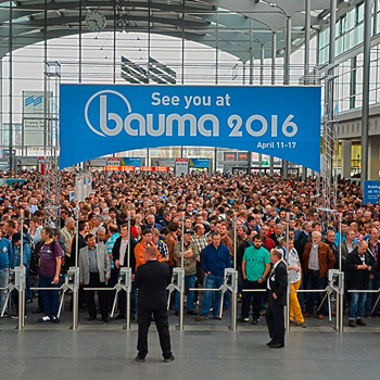 PRÉSENT À BAUMA 2016